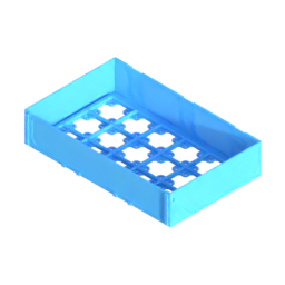 Render of MODULITH 165 Gridfinity Decor Drawer - 3W-1H